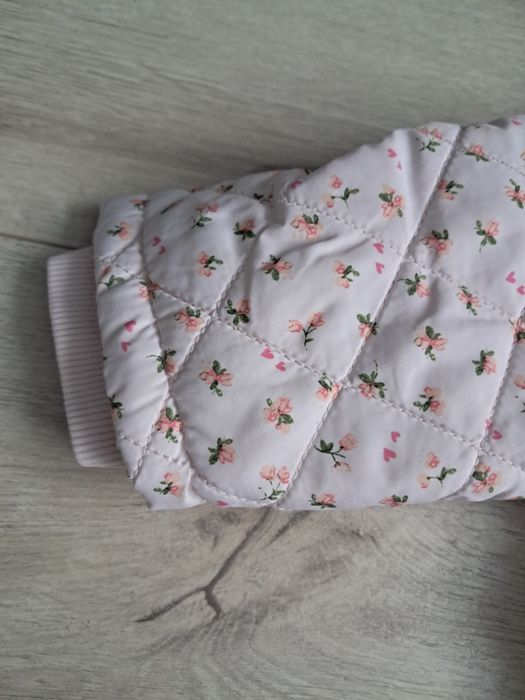 Kombinezon zimowy w kwiatki 74 next