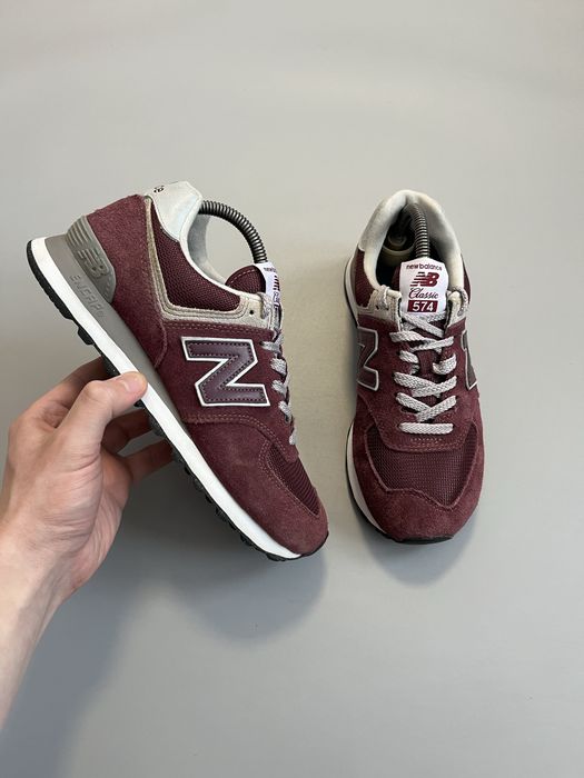 New Balance 574 Red Suede 990 2002 40(25cm)