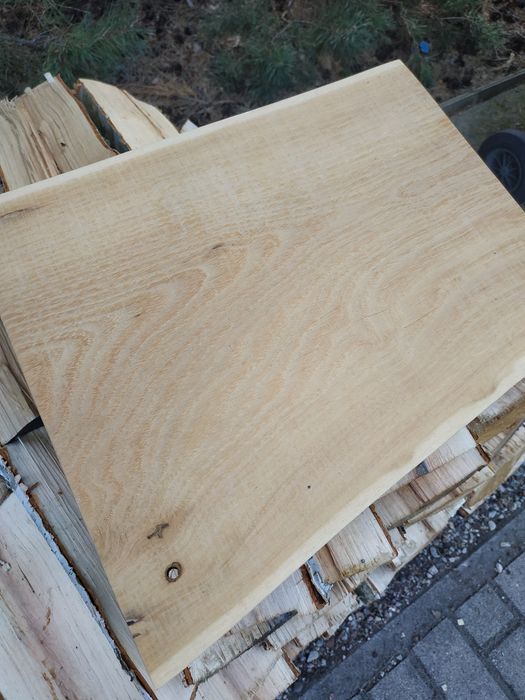 Deski plastry na stół ławki itp dąb akacja klon