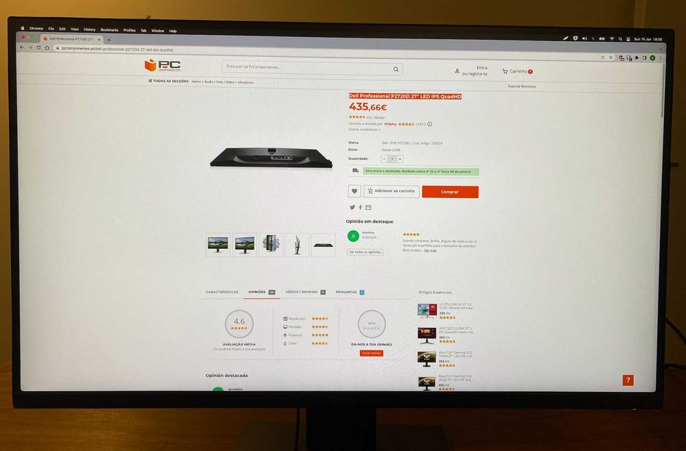 Dell Professional P2720D 27" LED IPS