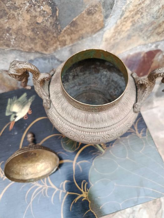 Perfumador Bronze Persa Séc XVIII 23 cm