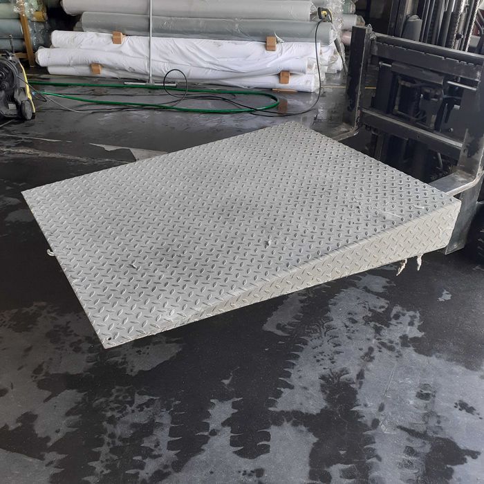 Rampas de acesso em ferro