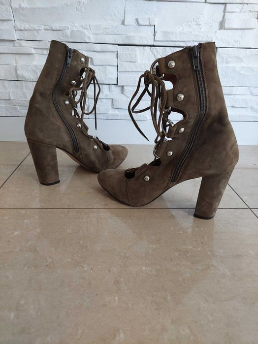 Buty H&M Suede r 39 skóra Nowe