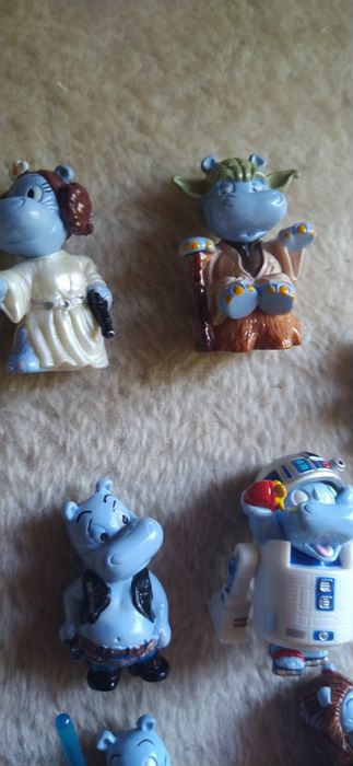Lote de bonecos Kinder antigos Star wars