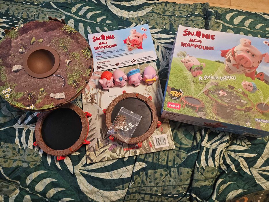 Gra Rebel Świnie na Trampolinie