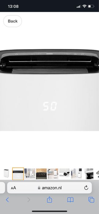 [NOVO] Desumidificador PRINCESS 01.368020.01.001 (6 L - 20 L/dia)