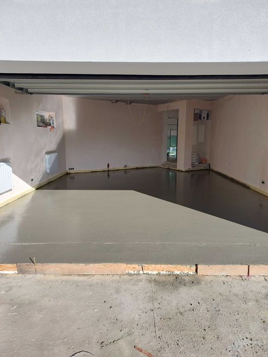 Промислова бетонна підлога, топінгова підлога, бетонный пол ...