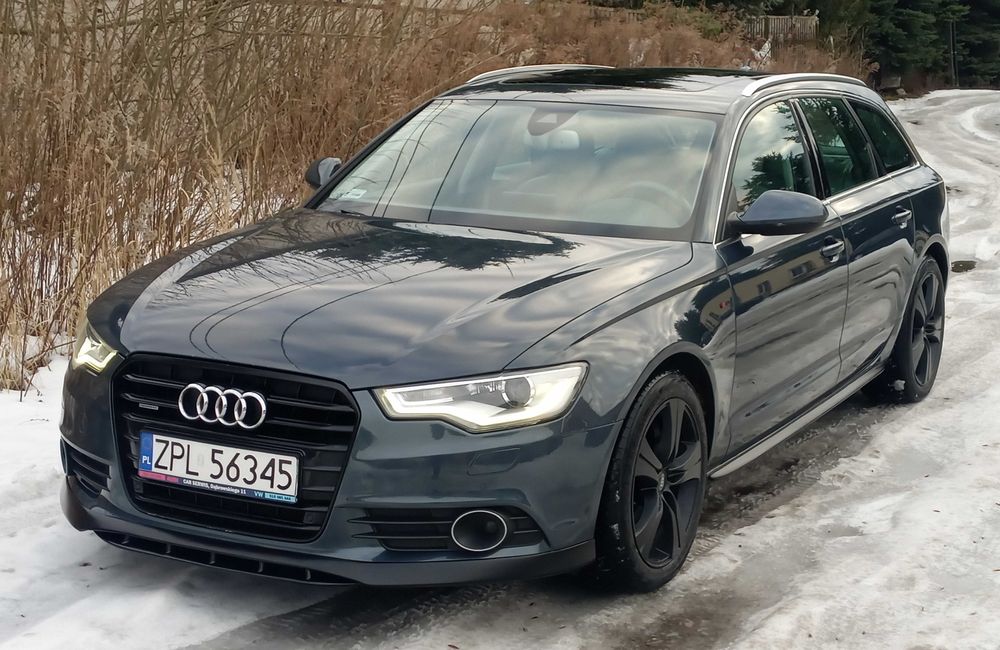 Audi A6 C7 3,0 TDI 2013 quattro 4X4 kombi NAVI skóra Panorama zamiana