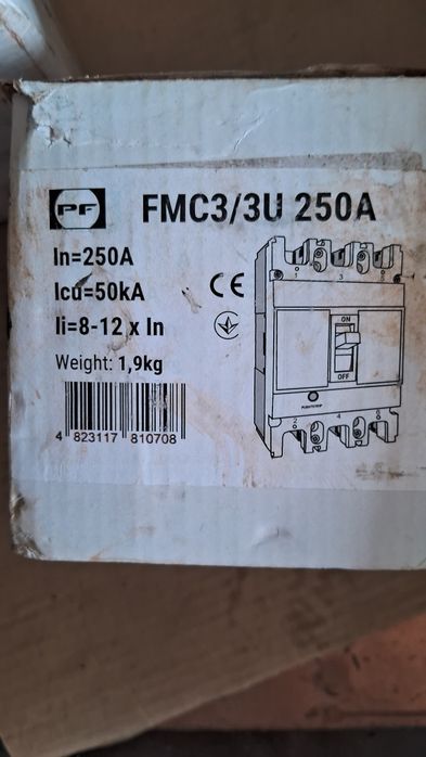 Автоматический выключатель FMC3/3U (АВ 3003) 160А и 250А Промфактор