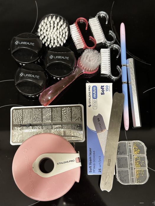 Професійний набір для манікюру Staleks Pro + аксесуари