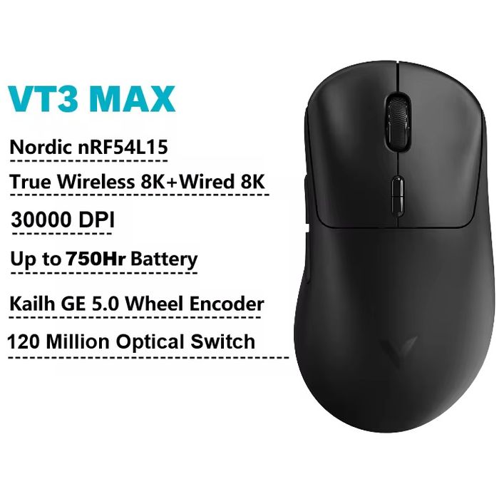 Rapoo VT3 MAX Gen 2 black