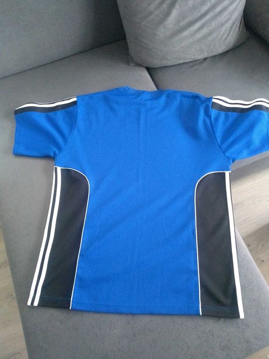 koszulka adidas sportowa niebieska