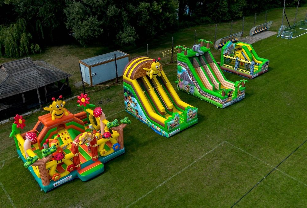 Wynajem zjeżdżalni dmuchanych, dmuchańce, zamki, zjeżdżalnie