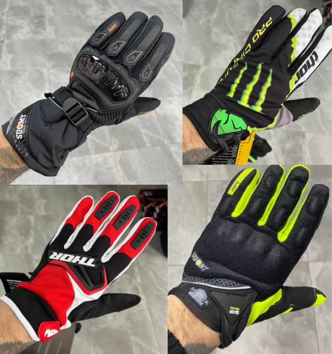 Моторукавички, перчатки для мотоцикла, рукавиці, мотоекіп