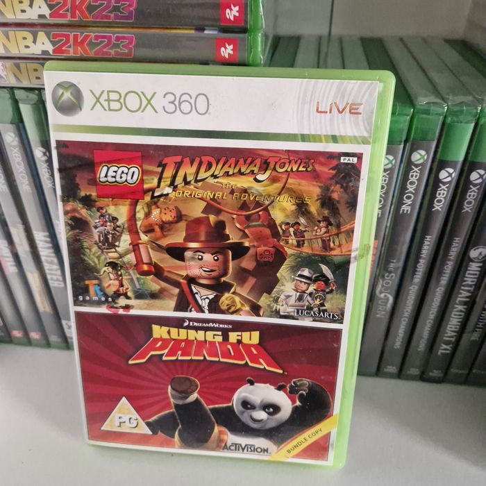 Lego indiana Jones I kung fu panda xbox 360