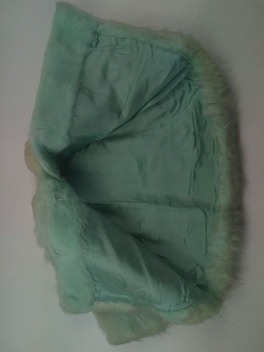 Casaco  de crianca, pêlo,  verde