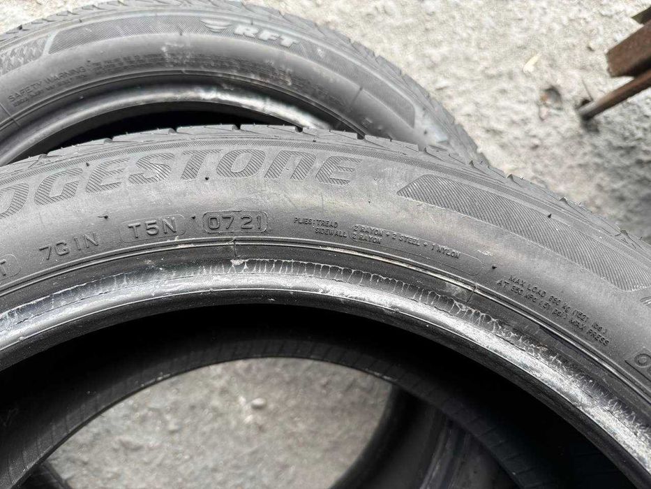 Шини літо 225/50/R18 Bridgestone Turanza T001 Run Flat 2021рік