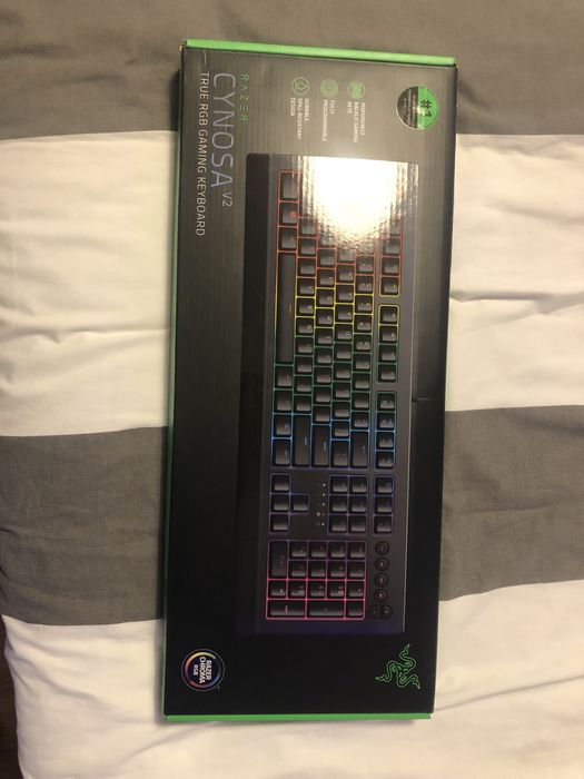 Teclado razer nunca usado!