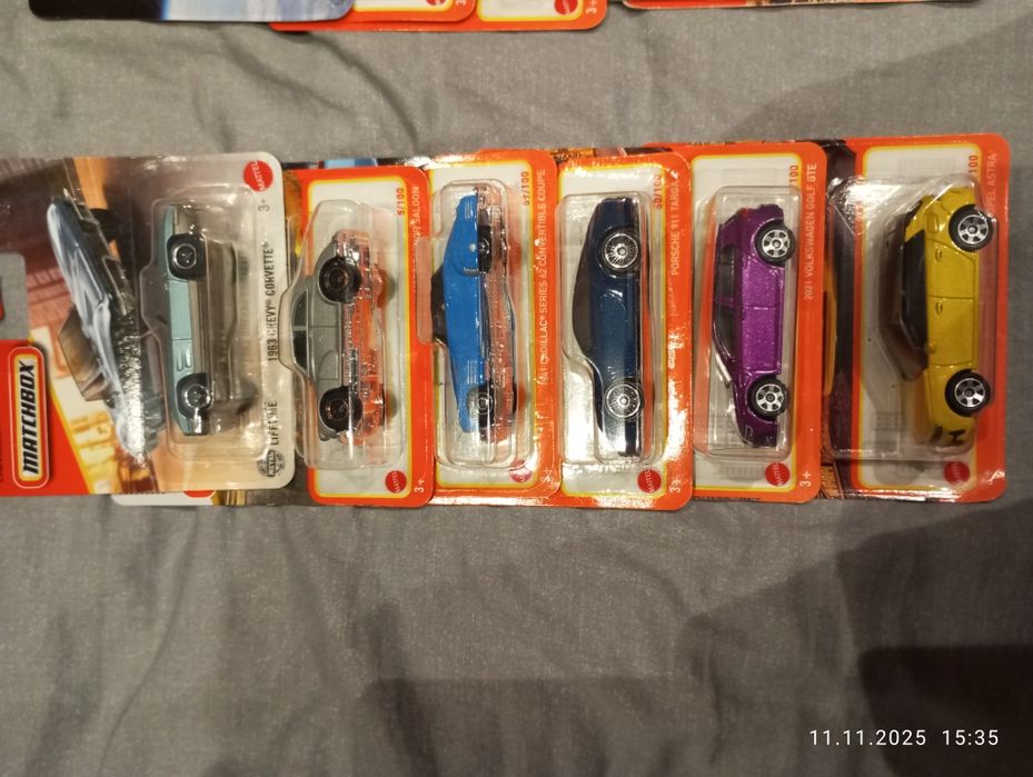 Matchbox zestaw 6 sztuk