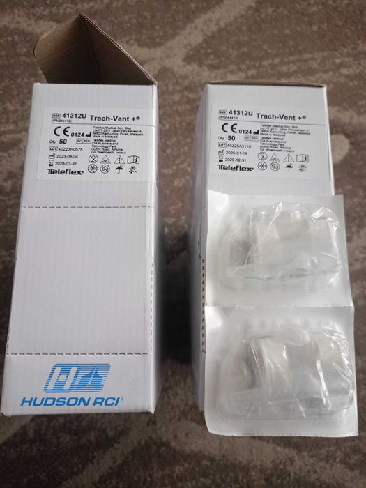 Filtry do tracheostomii Trach-Vent+ 100 szt