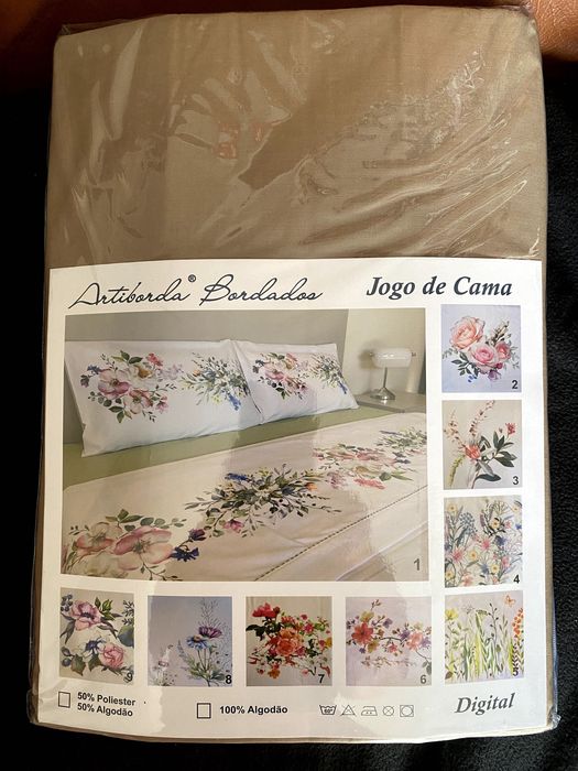 Jogo de Cama Novo (240 x 290 cm)