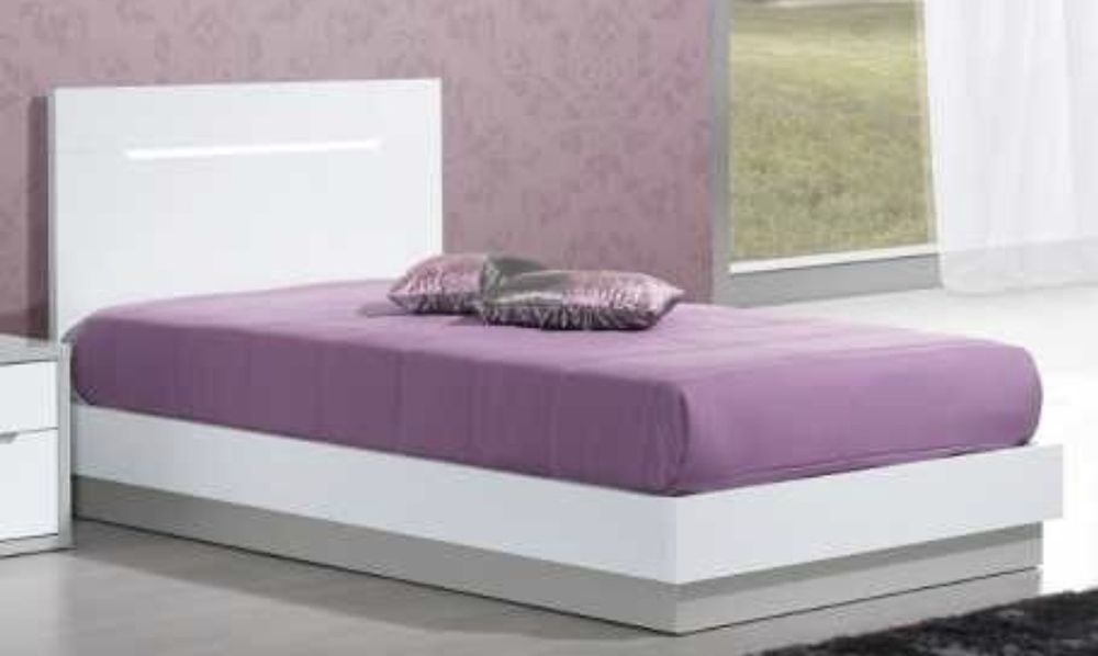 Cama solteiro com led