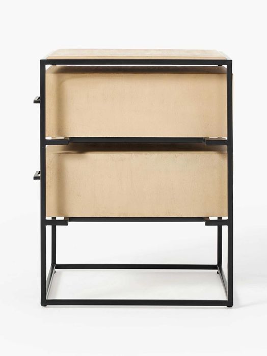 Szafka nocna z drewna mangowego Lyle (Westwing)