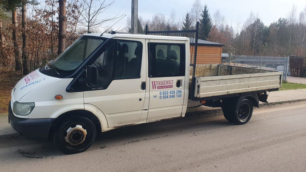 Ford TRANSIT  Ford Transit Doka, Skrzynia, koła bliźniaki