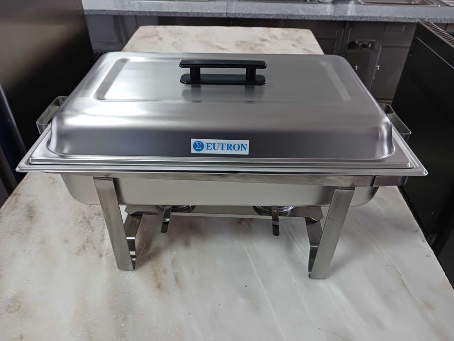 ACM1496 - Rechaud Chaffing Dish Inox Banho Maria - Novo