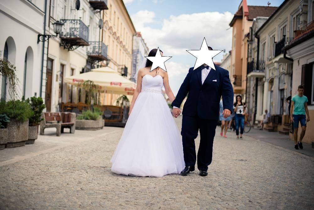 Suknia ślubna biała