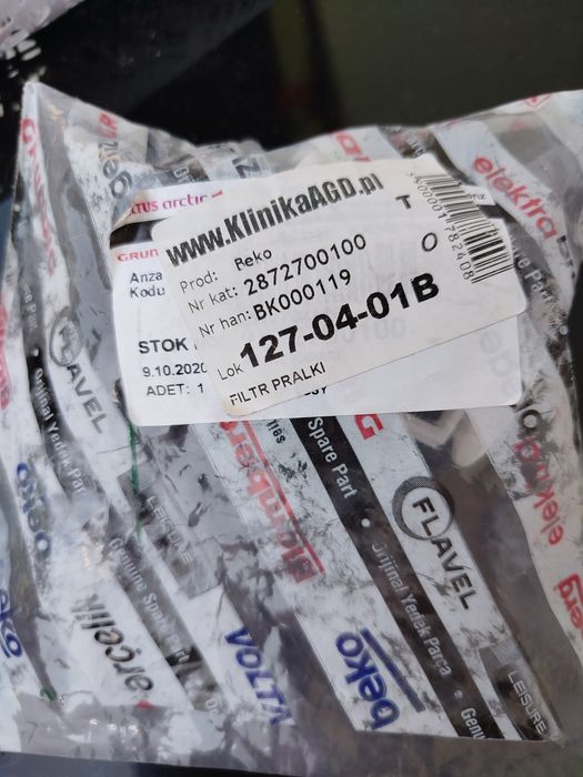 Filtr do pralki beko