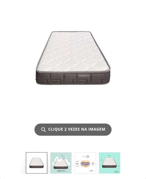 Berço Next to Me e colchão