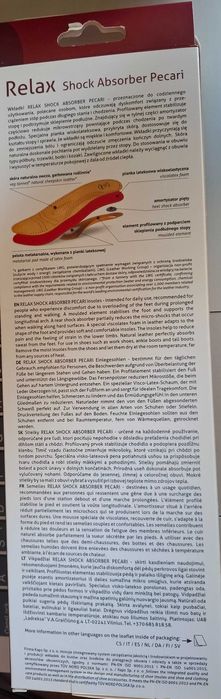 Нові шкіряні ортопедичні устілки 41 розміру