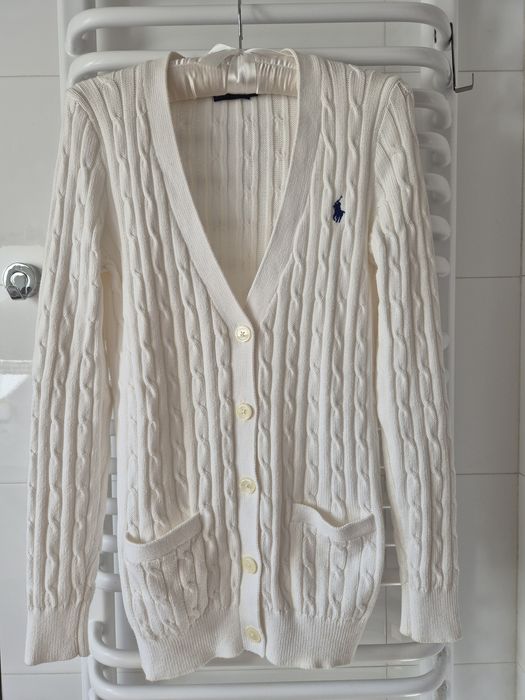 Biały sweter Ralph Lauren R.M