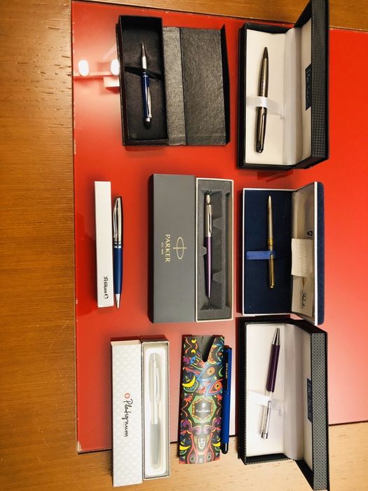 Conjunto Canetas (Parker, Gucci,Delta,Pelikan, Sheaffer, Cerruti, etc)