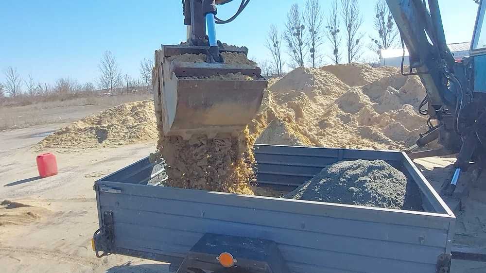 Щебінь, Відсів, Пісок,Пісок річковий , Камінь, Чорнозем