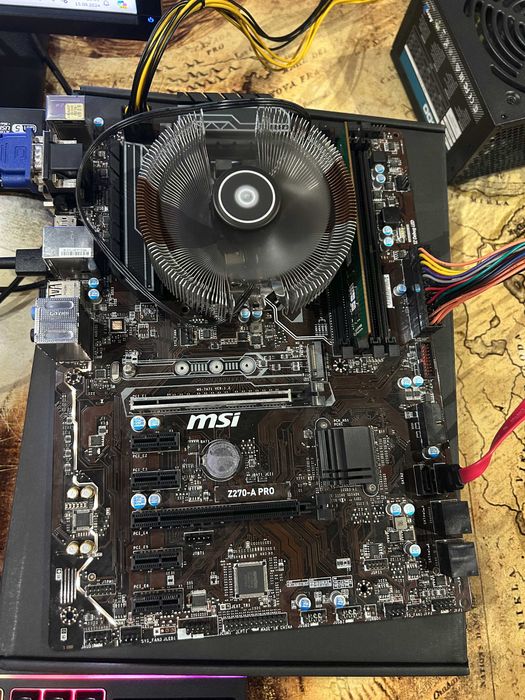 Мат плата MSI Z270-A Pro 1151 DDR4 до 128Гб Intel Sky lake Kaby lak