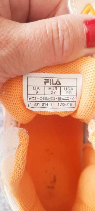 Buty sportowe FILA roz.27