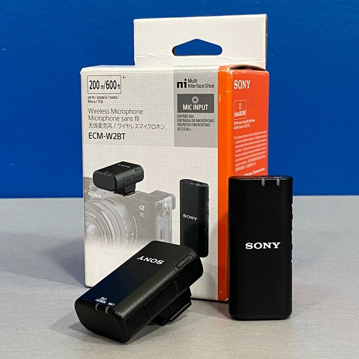 Sony ECM-W2BT Wireless Microphone (3 ANOS DE GARANTIA)