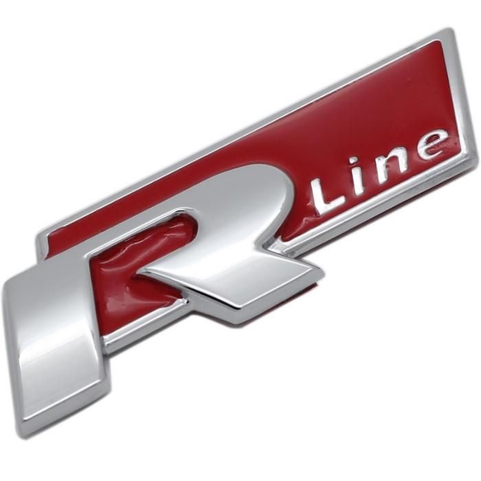 Емблеми решітки радіатора і кузова VW Volkswagen R-line GTI GTD GLI