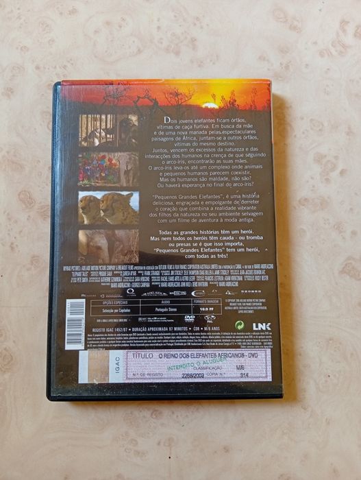 DVD Pequenos Grandes Elefantes