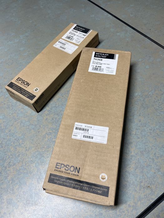 Tinteiro Epson T6368 Preto Mate