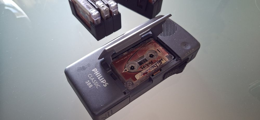 Gravador de fita K7 philips