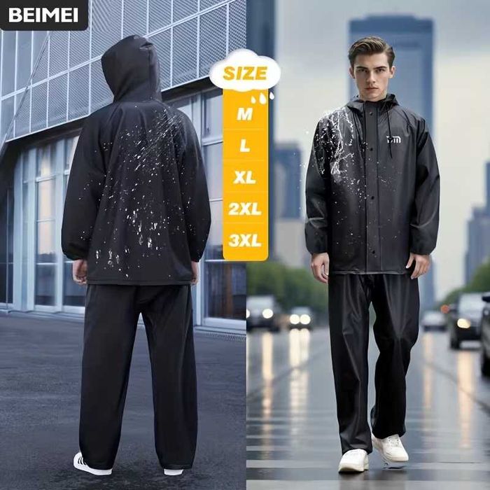 Fato de chuva para motociclistas