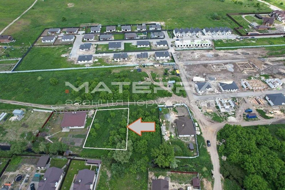 Тарасівка Продаж ділянки 8+2 сотки, 13 кВт, скважина, фундамент