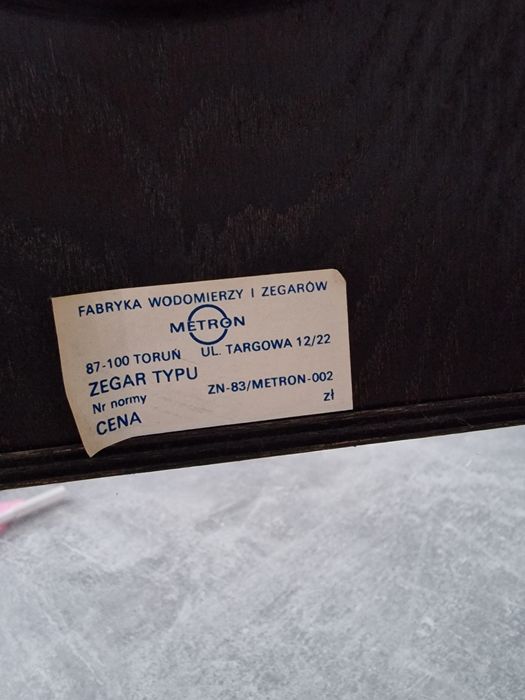 Zegar ścienny Metron