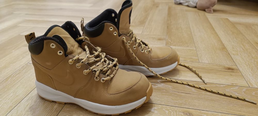 Buty Zimowe Nike Manoa, 38,5, 24cm, dziecięce, junior