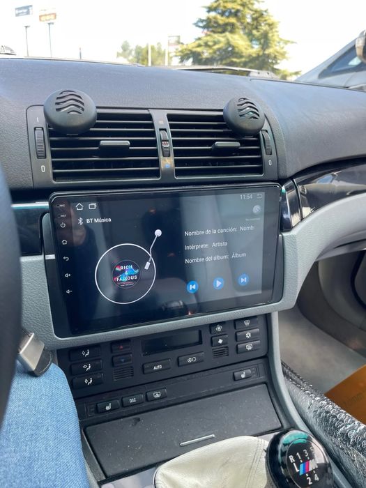 Штатна Android магнітола BMW E46