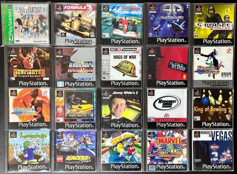 JOGOS PLAYSTATION 1 / PS1 (COMPLETOS) || (venda à unidade)64284351516417121