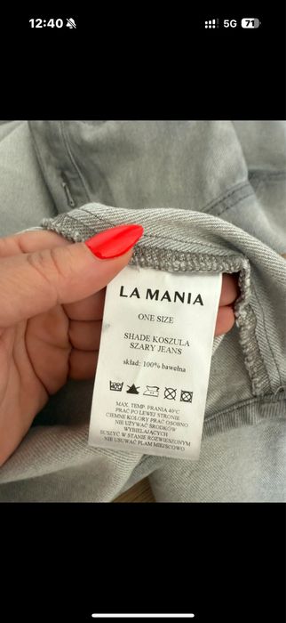 La Mania zestaw koszula + spódnica